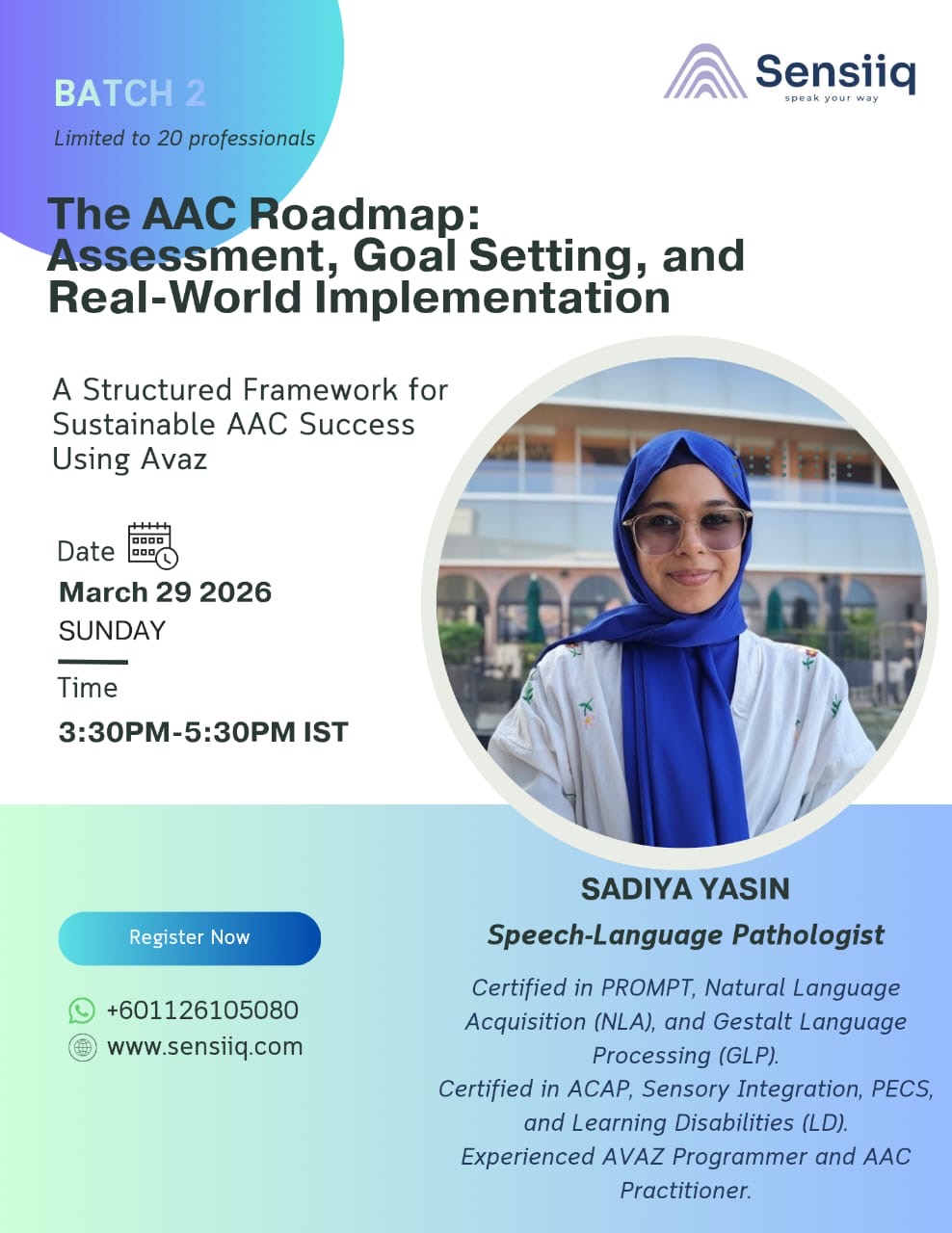 Batch 2 AAC Roadmap